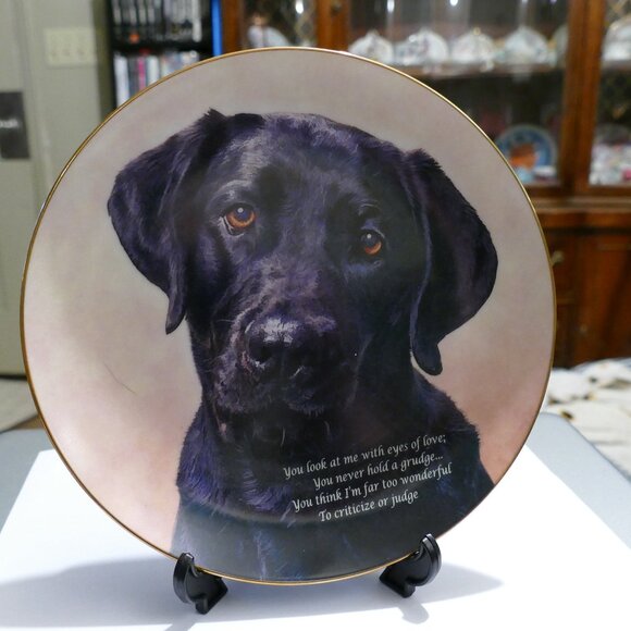 "Eyes of Love" Collectors Plate by The Danbury Mint - Picture 1 of 5